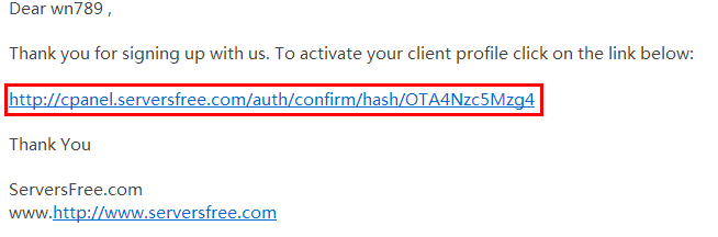 【美国serversfree.com】10G空间100G月流量免费PHP空间申请使用教程插图3 【美国serversfree.com】10G空间100G月流量免费PHP空间申请使用教程插图3