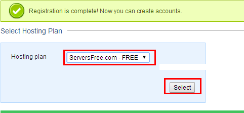 【美国serversfree.com】10G空间100G月流量免费PHP空间申请使用教程插图4 【美国serversfree.com】10G空间100G月流量免费PHP空间申请使用教程插图4