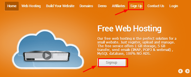 【MrFreehost.com】1G磁盘空间5G月流量免费空间申请使用教程插图 20151214230841 (1)