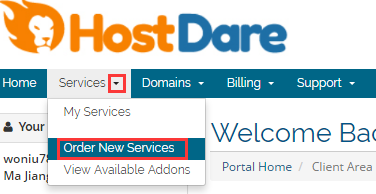 【美国HostDare】账号注册及支付宝付款购买VPS教程插图4 【美国HostDare】账号注册及支付宝付款购买VPS教程插图4