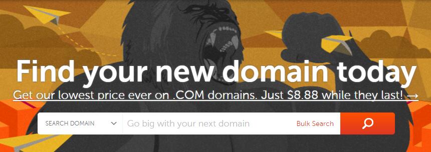 【美国NameCheap】新注册.COM域名首年只需8.88美元插图