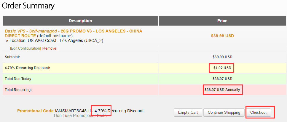 高品质美国CN2洛杉矶中国直连[OpenVZ]120元/年 [KVM]128元/年 [KVM CN2]200元/年插图2