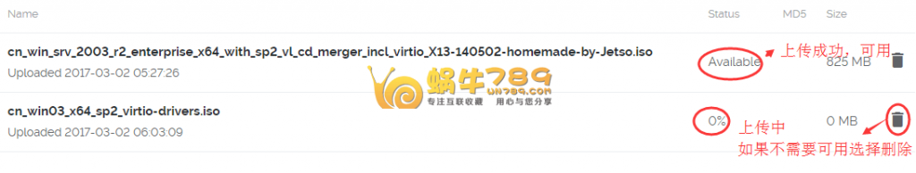 Vultr VPS通过上传自定义系统iso文件安装Windows系统完整教程插图2