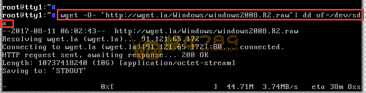 Linode安装自定义Windows系统 Linode通过DD安装Windows插图9 Linode安装自定义Windows系统 Linode通过DD安装Windows插图9