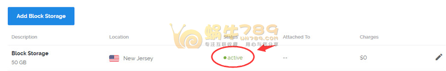 Vultr免费50G存储硬盘申请及挂载纽约节点VPS教程插图2