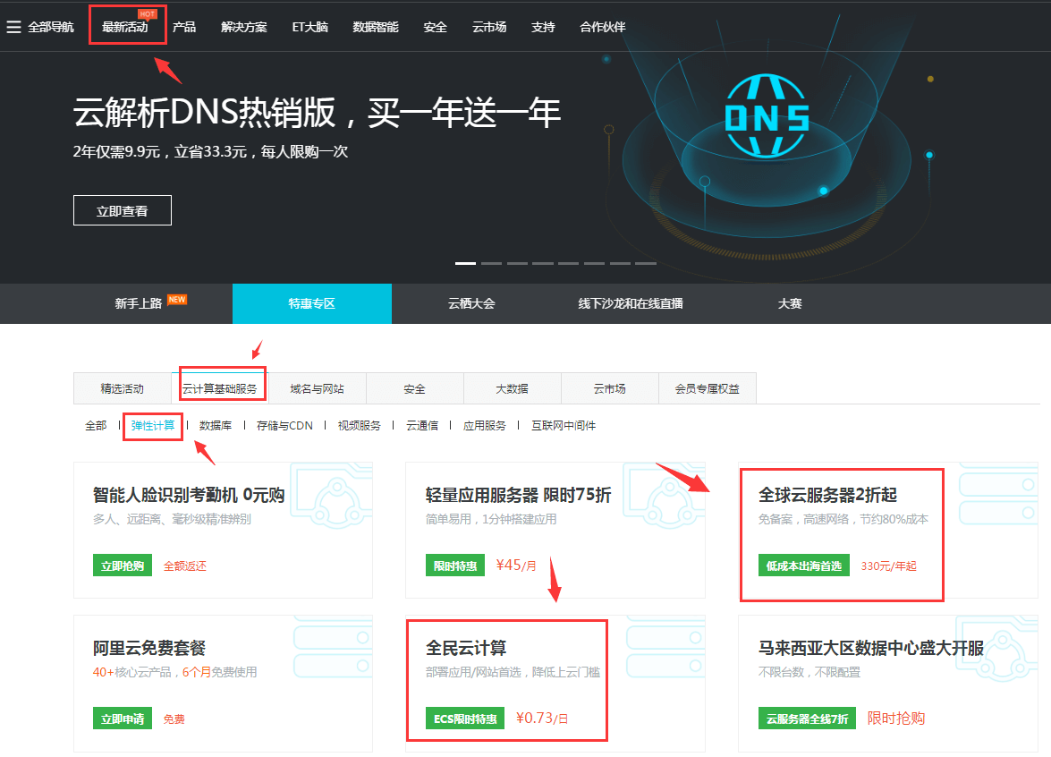 <span style=”color:#F6882D”>#推荐#</span>阿里云香港/新加坡海外云服务器2折/1核1G1M/800元/3年插图 <span style=”color:#F6882D”>#推荐#</span>阿里云香港/新加坡海外云服务器2折/1核1G1M/800元/3年插图