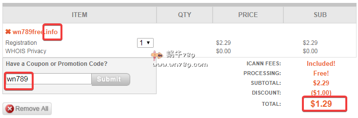 NameSilo新注册.info域名首年仅需1.29美元/.com首年7.99美元/附NameSilo最新优惠码及域名注册管理教程插图 NameSilo新注册.info域名首年仅需1.29美元/.com首年7.99美元/附NameSilo最新优惠码及域名注册管理教程插图