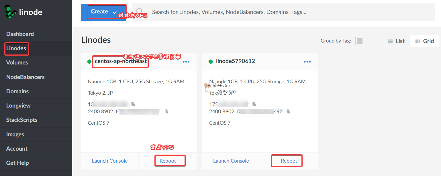 Linode新管理面板账号注册及VPS创建教程,Linode新用户注册送20美元插图6 Linode新管理面板账号注册及VPS创建教程,Linode新用户注册送20美元插图6