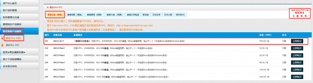 LOCVPS终身七折_洛杉矶CN2/香港邦联/香港云地VPS月付38.5元起插图3