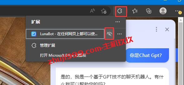 ChatGPT如何直连访问_Lunabot ChatGPT浏览器插件可支持Chrome、Edge直连使用插图3