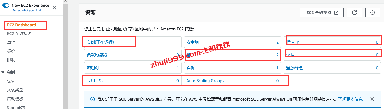 AWS亚马逊云免费12个月的云服务器开通及删除防扣费详细教程插图14