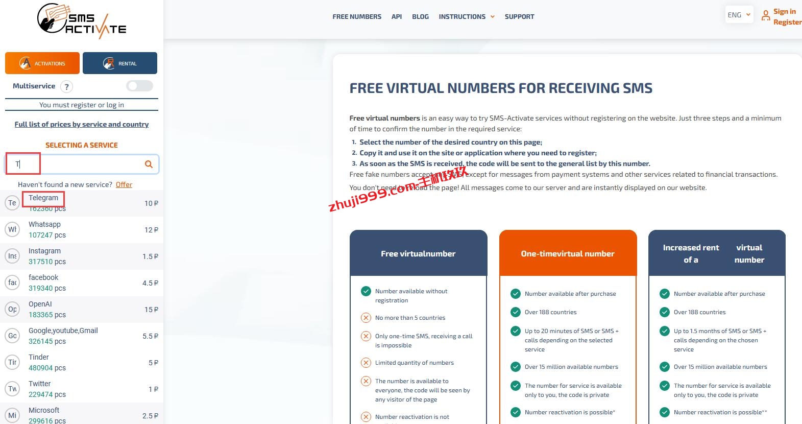 SMS-Activate免费虚拟电话号码接收短信认证_SMS-Activate注册与使用过程记录插图3