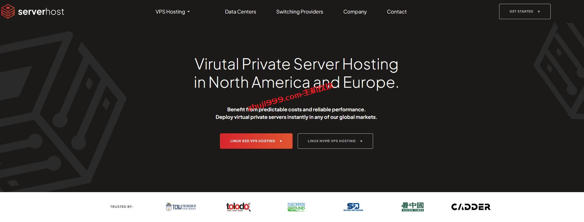 便宜欧美不限流量VPS_ServerHosts美欧便宜VPS6.8元/月_不限流量_美欧7机房插图