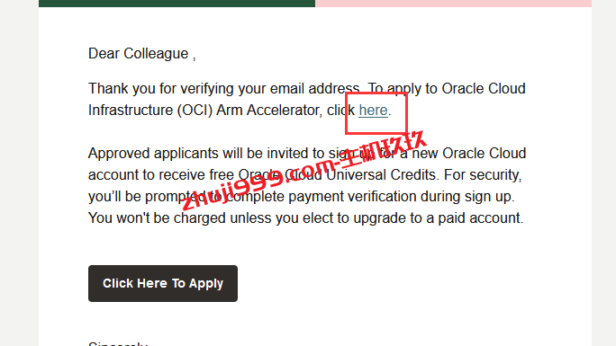 最新免信用卡认证申请注册甲骨文账号教程_如何注册Oracle甲骨文账号插图2