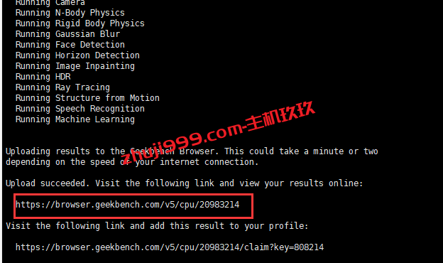 Linux系统CPU性能测试教程_Linux系统如何安装Geekbench来进行CPU性能测试插图3