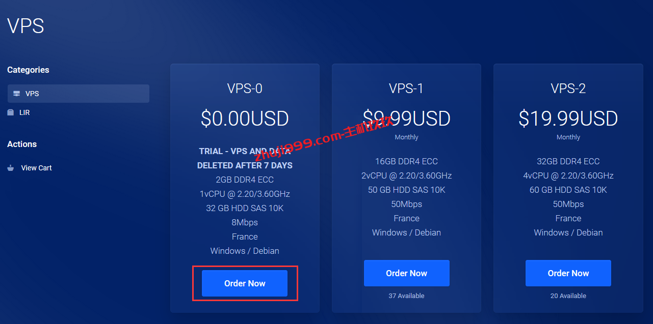 法国免费VPS_vps.tech推出一款法国1核2G内存免费VPS可0元使用7天插图