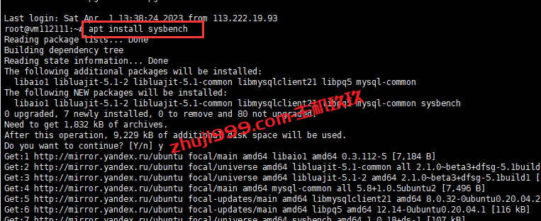 如何测试Linux系统服务器硬盘性能_Linux系统硬盘I/O测试工具Sysbench安装及使用教程插图