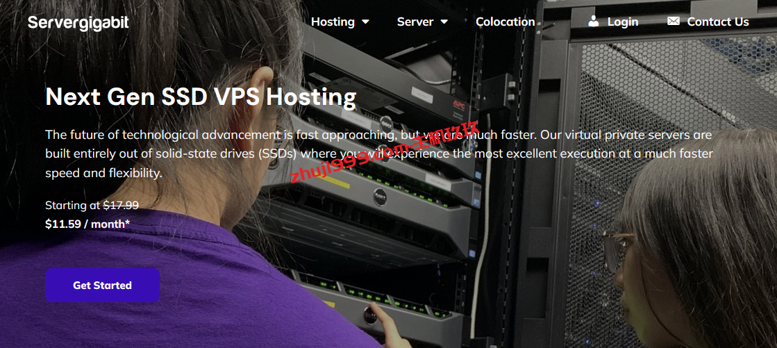 Servergigabit马来西亚100M带宽不限流量VPS，1核1G内存只需$9.59/月插图