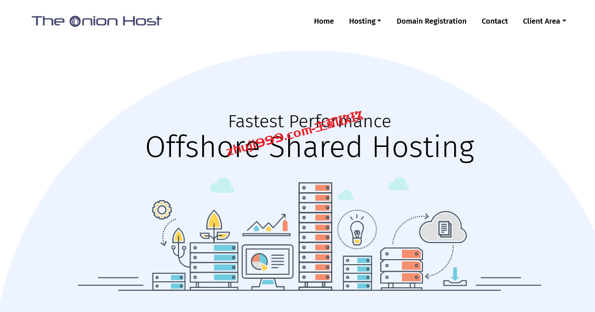 TheOnionHost抗版权投诉VPS，保加利亚机房，10G免费防御插图