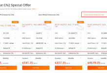 RakSmart美国硅谷圣何塞CN2独立服务器，30M-1Gbps独享带宽，不限流量，$116/月起-主机玖玖