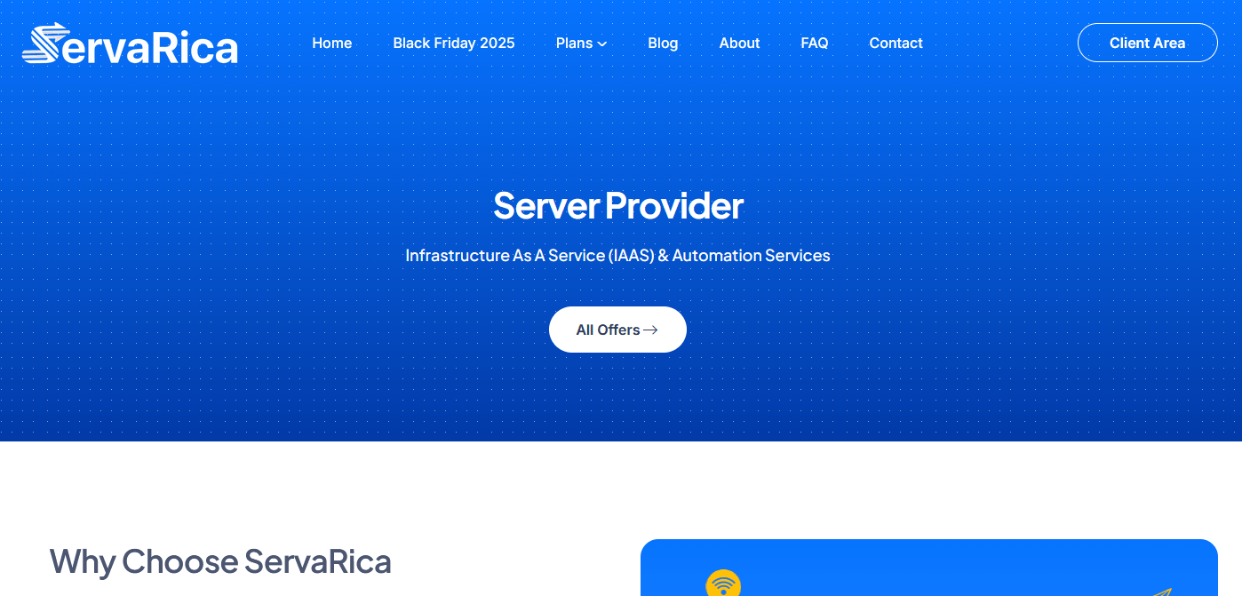ServaRICA 2025年黑五特惠大硬盘加拿大云服务器,3.5TB、4TB、8TB硬盘$8.5/月起 ServaRICA 2025年黑五特惠大硬盘加拿大云服务器,3.5TB、4TB、8TB硬盘$8.5/月起插图