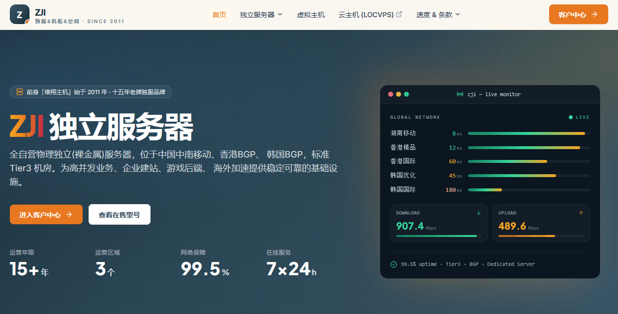 #2026 618#ZJI最新在售独立服务器整理,湖南移动、香港直连、韩国直连独立服务器买3送1,限时最低7折 #2026 618#ZJI最新在售独立服务器整理,湖南移动、香港直连、韩国直连独立服务器买3送1,限时最低7折插图